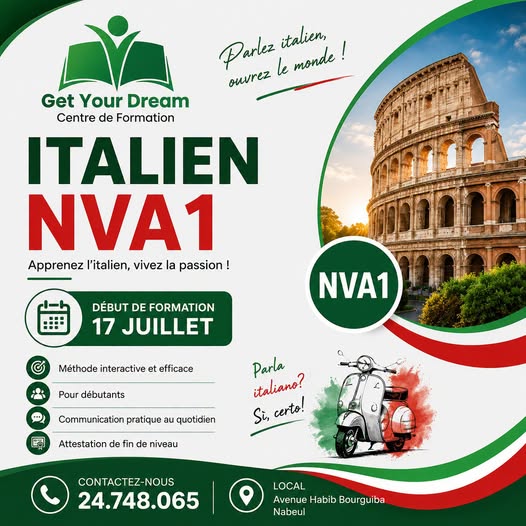 Flyer它alien - Apprenez l'italien